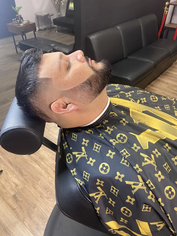 Beard and fade
