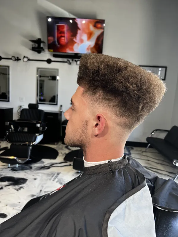 High top fade